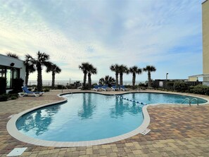Indoor pool, outdoor pool - FANTASTIC OCEAN VIEWS FROM A BEAUTIFUL OCEAN FRONT CONDO! (Myrtle Beach)
