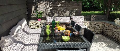 Restauration en plein air