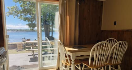 Lakefront Cabin... Ride To All The Snowmobile Trails From The Cabin