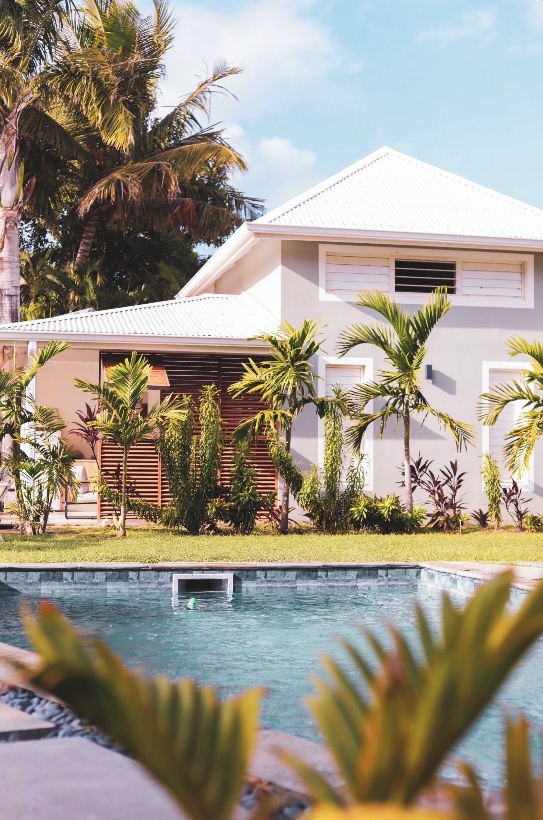 Alberca al aire libre 