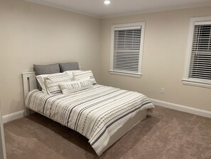 4 bedrooms, iron/ironing board, travel crib, WiFi