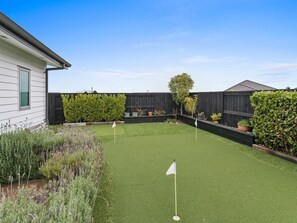 Property grounds - Modern, newly furnished house, with own putting green. (Taupo)