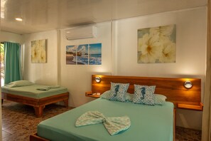 4 slaapkamers, een kluis op de kamer, gratis wifi, beddengoed