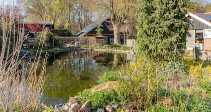 Chalet avec cheminée au gaz sur la Veluwe