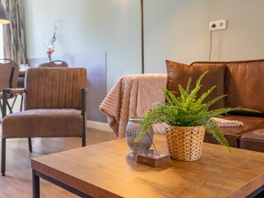 TV - Modern tiny house for families on the Veluwe (Hulshorst)