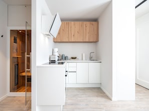 Fridge, oven, dishwasher, coffee/tea maker - Forum Marinar, app. 22 (Heringsdorf)