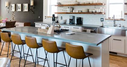 Luxurious, downtown loft with a warm, family feel