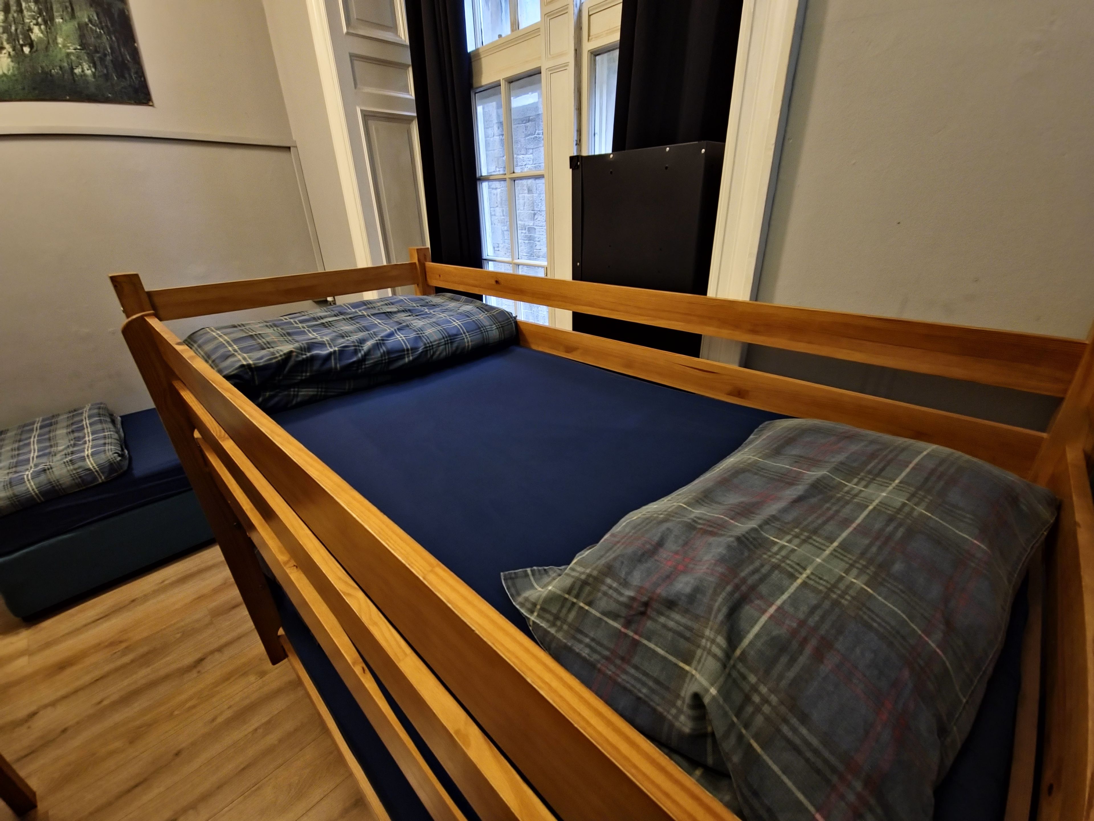 Shared Dormitory (1 bed in a 5-bed dorm) | WiFi (free), bed sheets