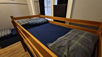Shared Dormitory (1 bed in a 5-bed dorm) | WiFi (free), bed sheets