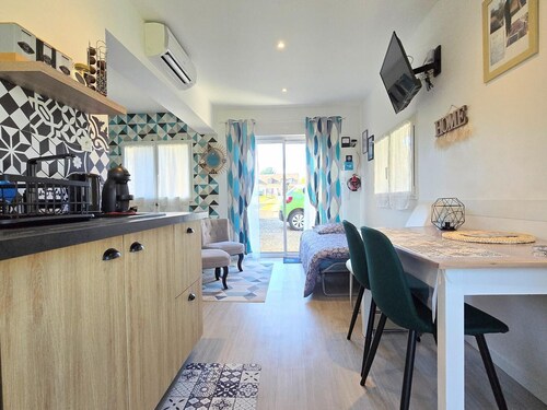 Gîte cosy en Normandie avec terrasse, climatisation, parking et animaux acceptés