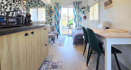 Gîte cosy en Normandie avec terrasse, climatisation, parking et animaux acceptés