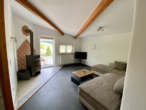 Wonderful apartment with fireplace and own massage offer