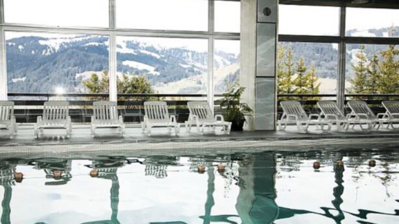 Indoor pool, a heated pool