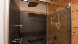 Shower, towels