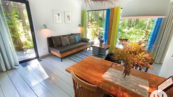 Romantic House, 1 Double Bed with Sofa bed, Non Smoking, Kitchen | 1 bedroom, free WiFi, bed sheets