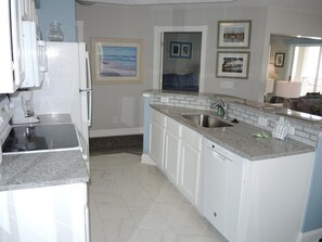 Villa, 2 Bedrooms | Private kitchen | Fridge, coffee/tea maker - Brunswick Plantation Resort Villa 308 With Sleek Interior and Golf Course Onsite by Redawning (Calabash)