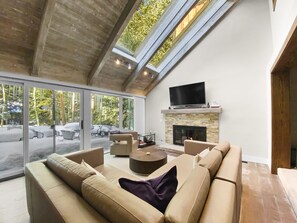 Townhome, 3 Bedrooms | Living room | TV - Mill Run 17 2 Bedroom Townhouse by RedAwning (Breckenridge)