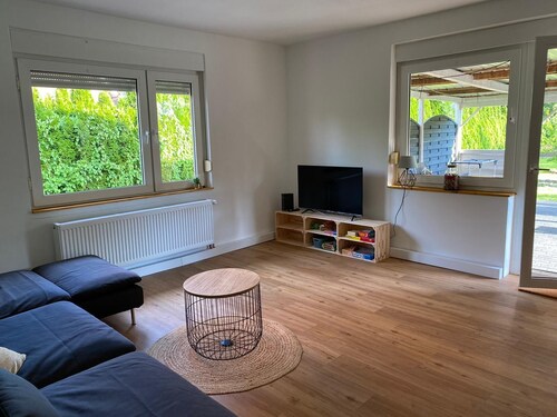 Schönes Bungalow mit Deichblick in Seedeich Nähe