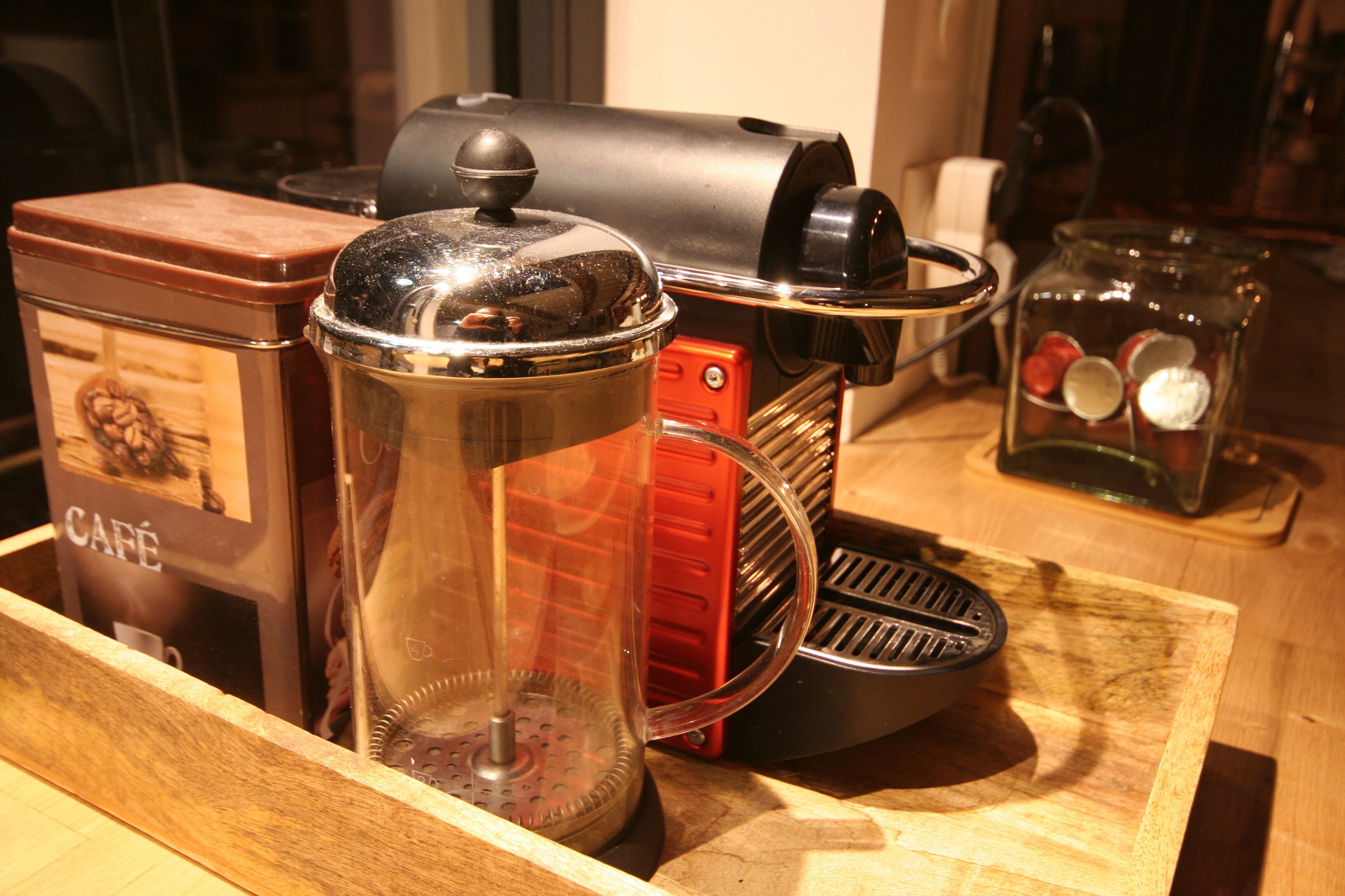 Kaffe og/eller kaffemaskin