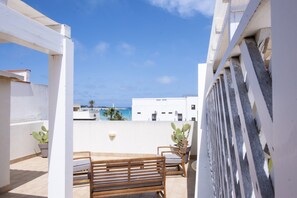 Deluxe-hus | Udsigt fra balkon