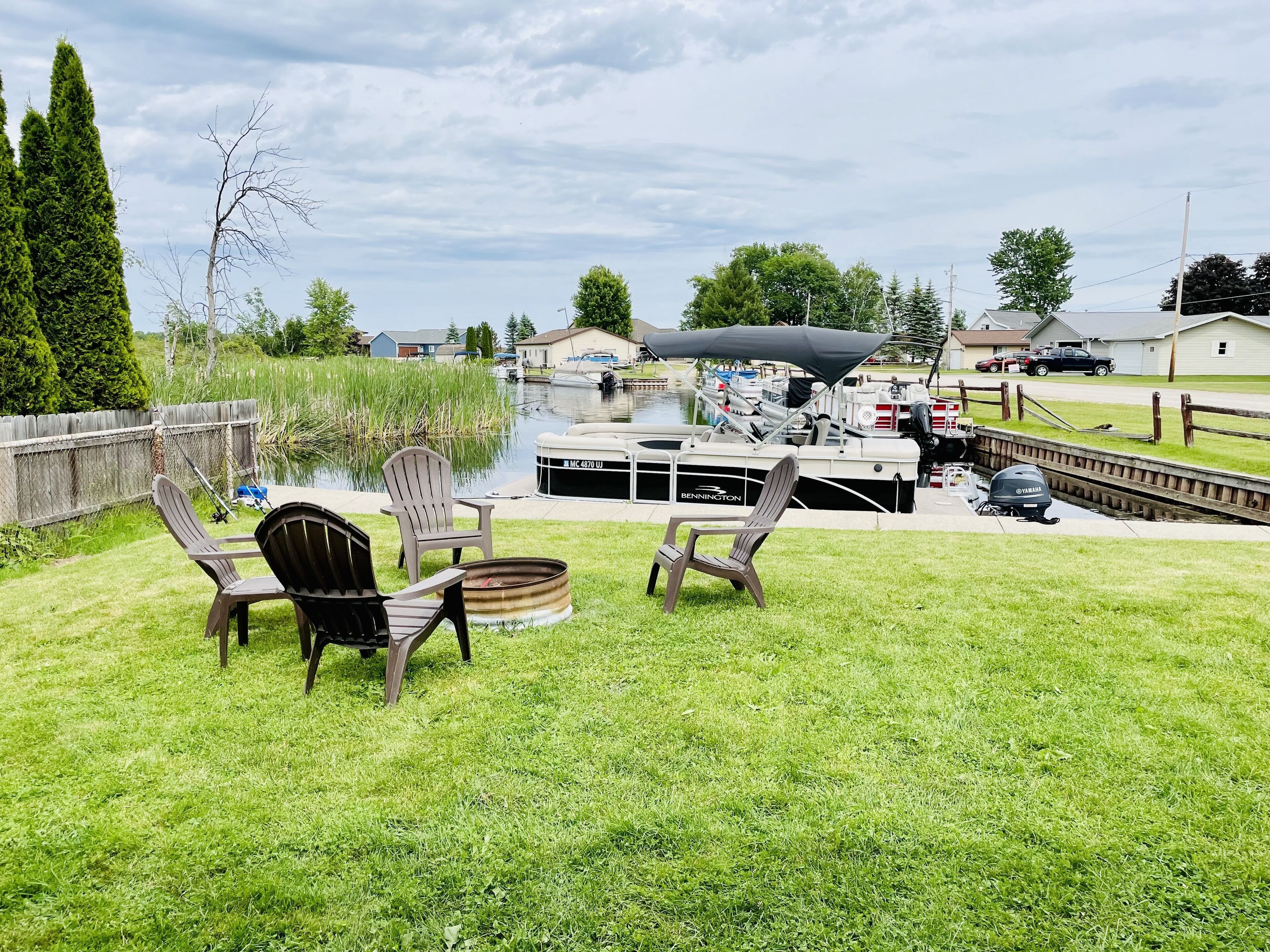 UPDATED Houghton Lake house on the water with gorgeous lake and canal views!!! in Houghton Lake, United States
