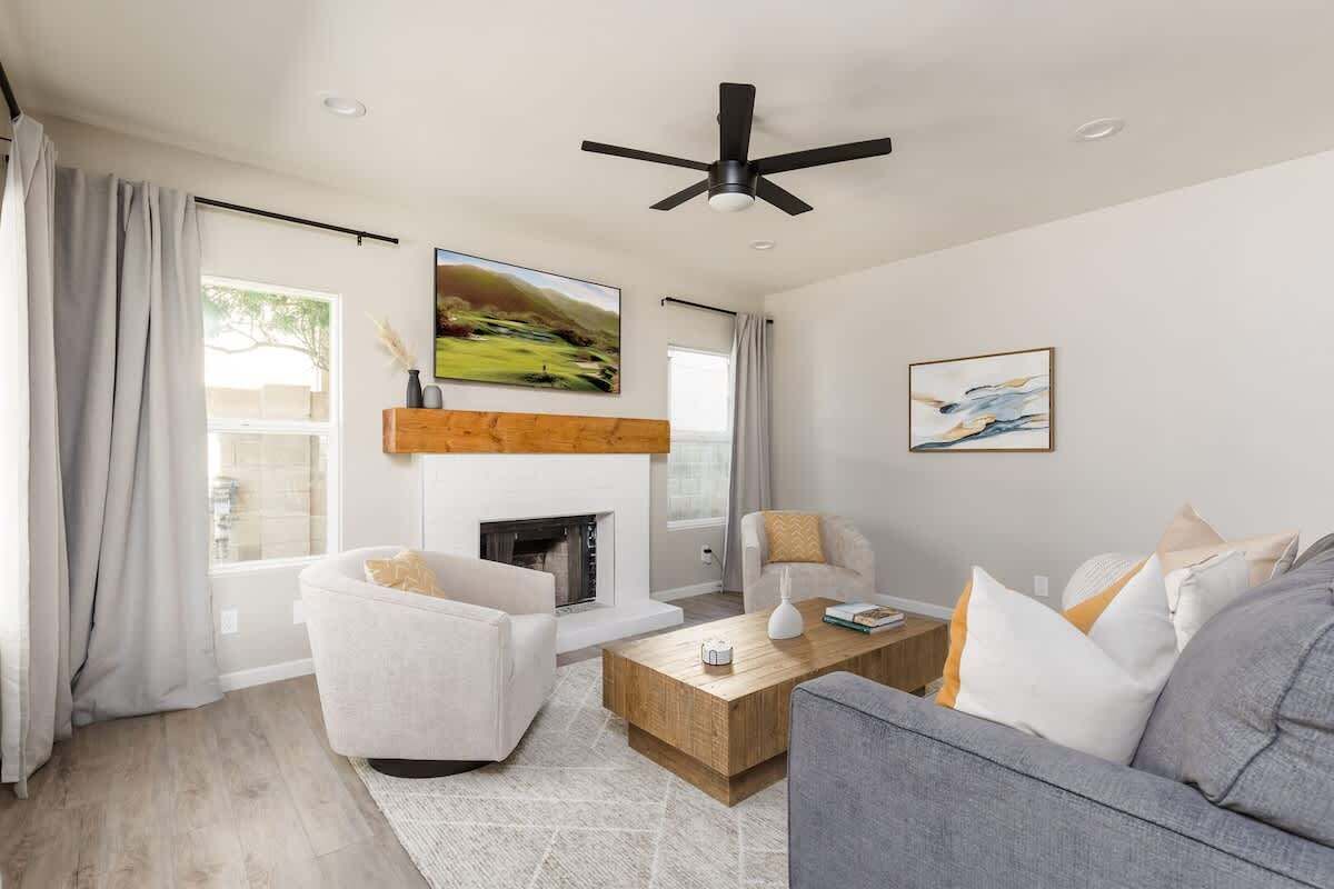Smart TV, fireplace, offices