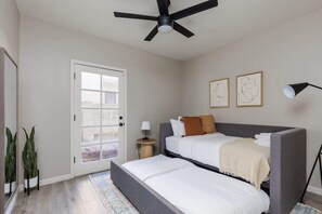 6 bedrooms, iron/ironing board, travel cot, free WiFi