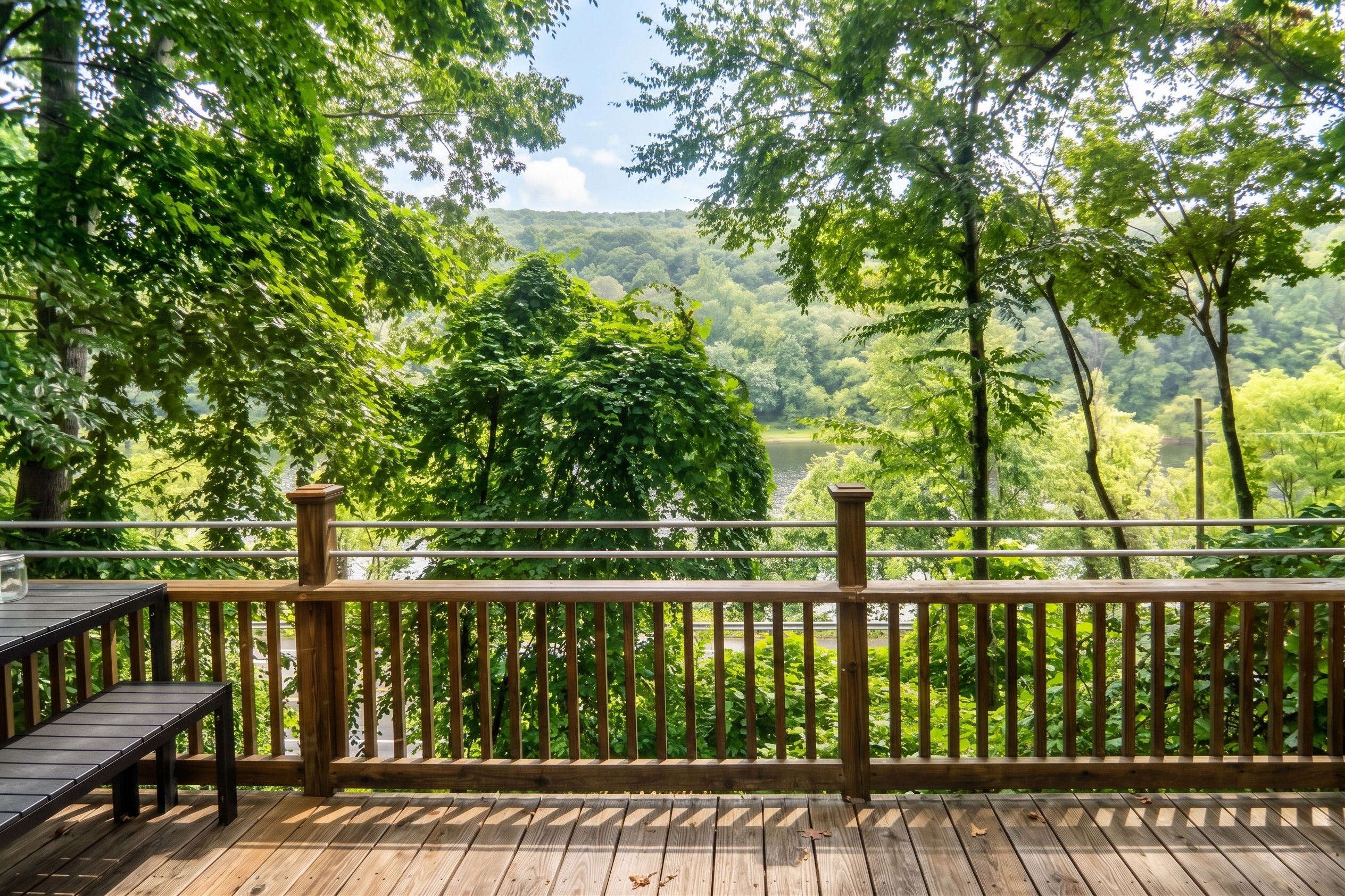 The Delaware River is so incredibly captivating.  You'll find yourself stuck in time, as you stare at its beauty and wonderful mountains that surround it.  Keep an eye out for eagles and hawks as the fly right by.
