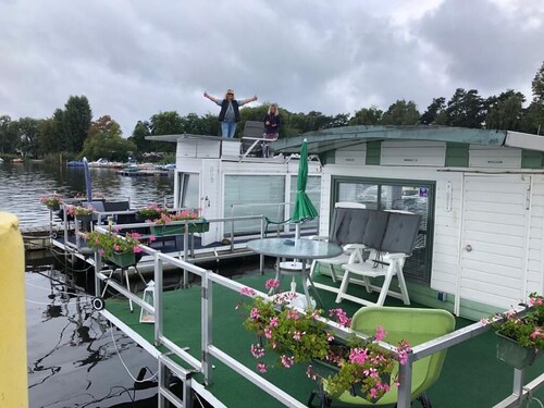 Hausboot am Plauer See
