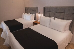 Premium bedding, down duvets, Select Comfort beds, in-room safe - Casa Eva Hotel Boutique & Spa (San Pedro Cholula)