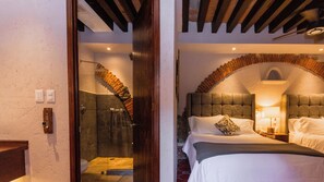 Habitación doble estándar (Frente a Terraza) | Ropa de cama de alta calidad, edredón y camas Select Comfort 