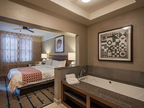 1 bedroom, in-room safe, iron/ironing board, free WiFi