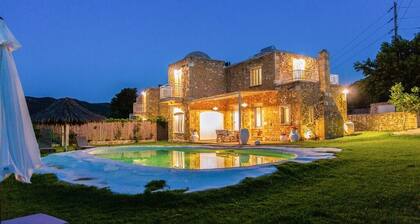 Peacefully Villa beside beside the green Valley of Platanias