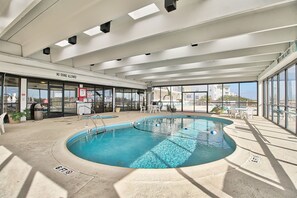 Piscine couverte, piscine chauffée