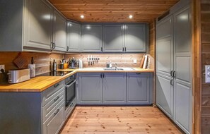 Kühlschrank, Ofen, Herdplatte, Geschirrspüler