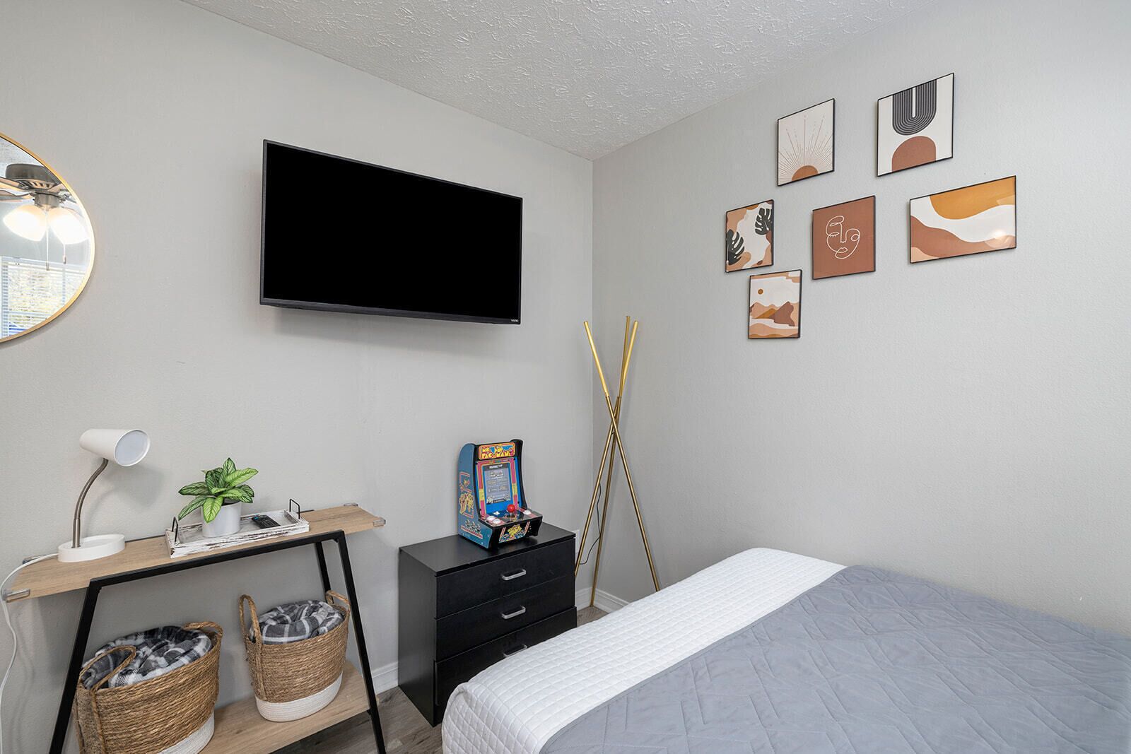 2 soveværelser, skrivebord, strygejern/strygebræt, gratis Wi-Fi