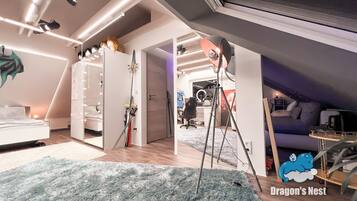 1 dormitorio, escritorio, sistema de insonorización