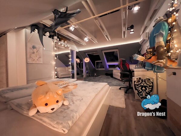 1 bedroom, desk, free WiFi, bed sheets