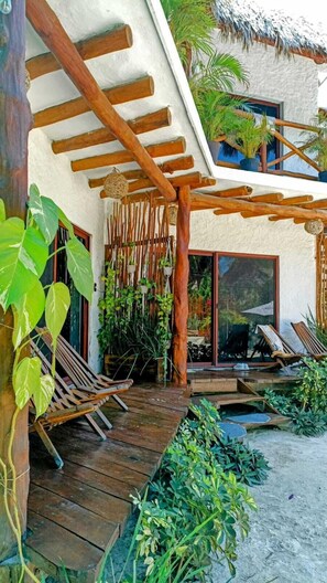 Habitación doble tradicional | Terraza o patio