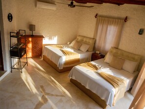 Minibar, wifi gratis y ropa de cama 