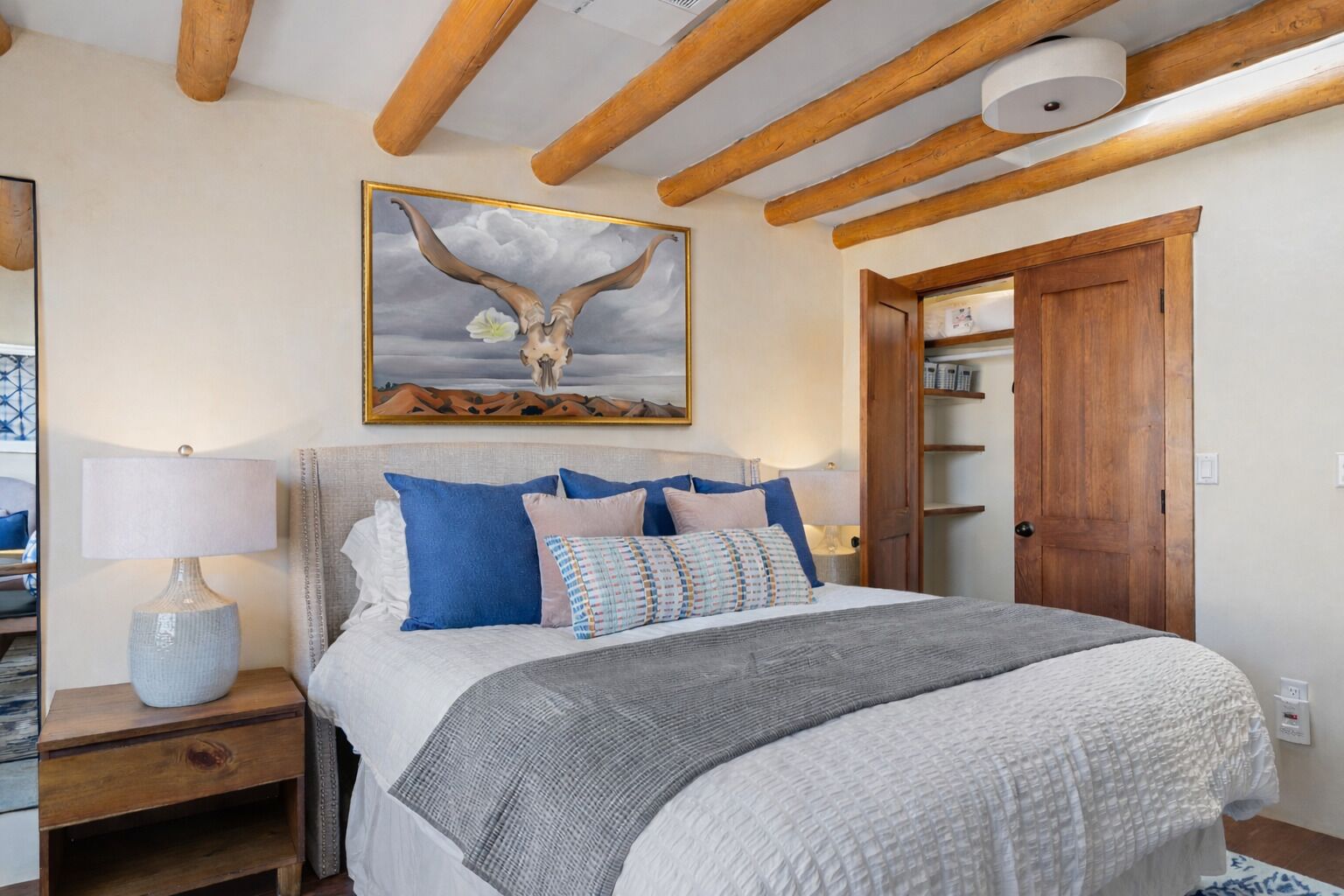 2 bedrooms, iron/ironing board, travel crib, free WiFi