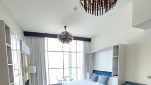 Room - Brand New Modern Studio, Burj Khalifa View Pool (Dubai)