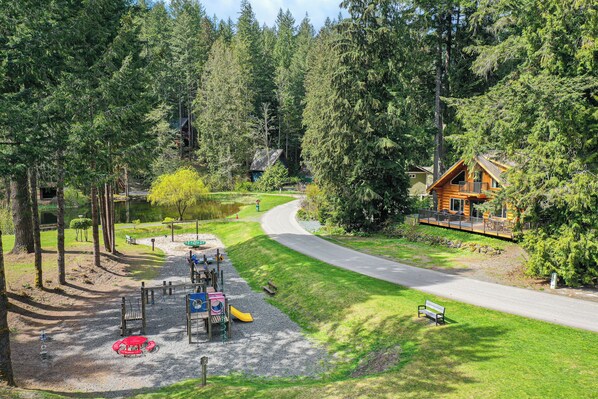 Overnattingsstedets uteområder