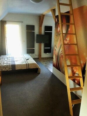2 chambres, bureau, Wi-Fi, draps fournis