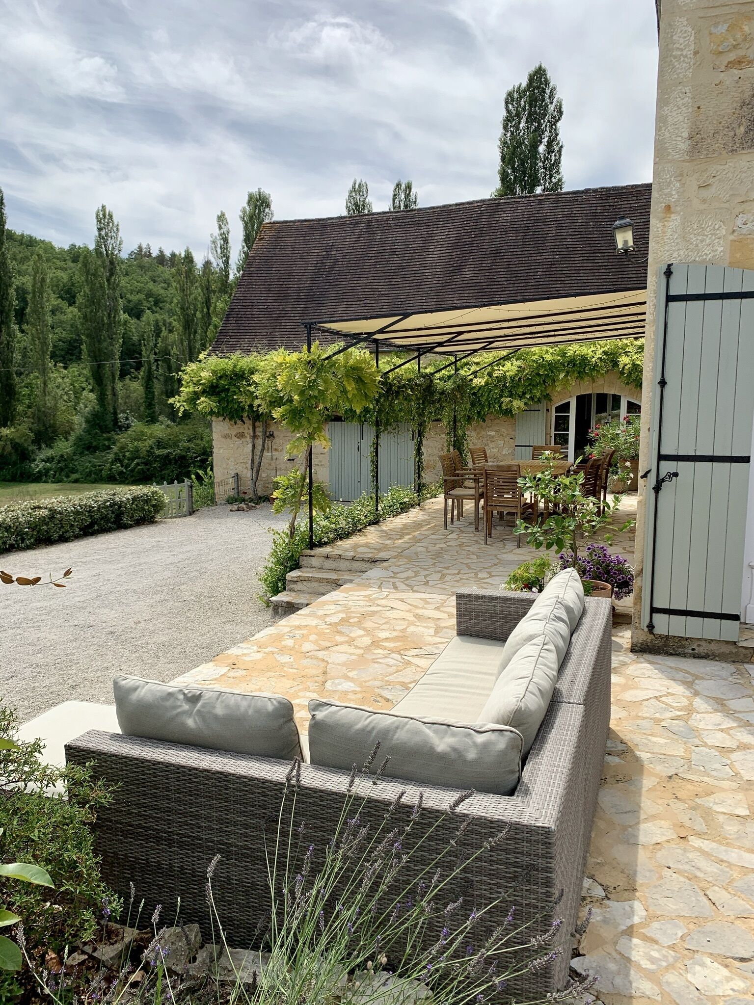 Enceinte de l’hébergement