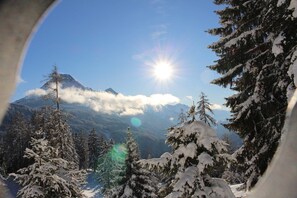 Vue depuis l’hébergement