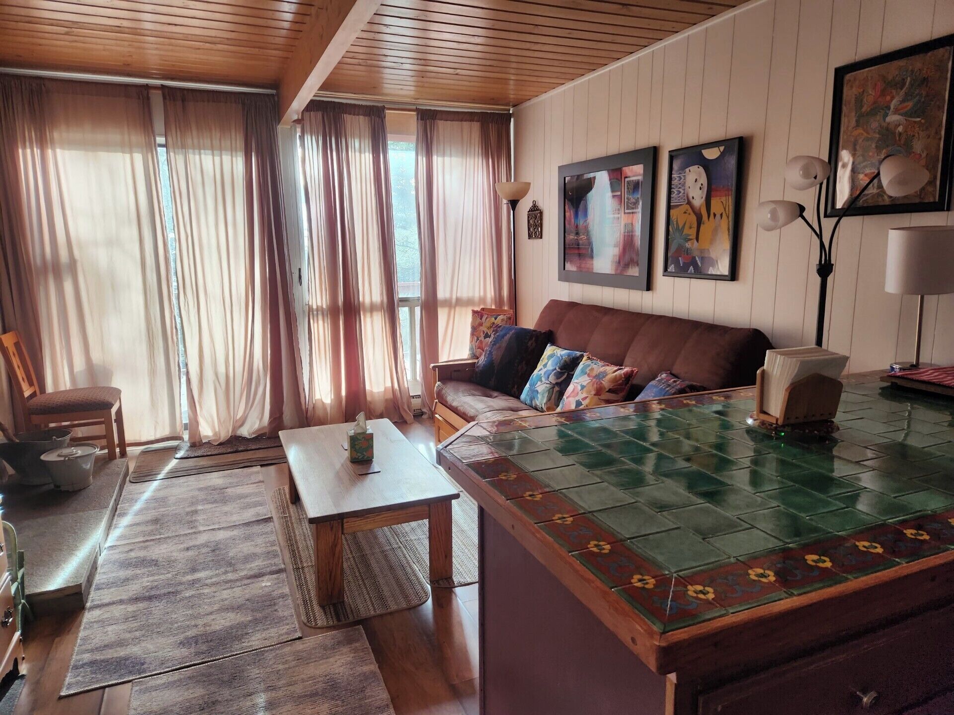 Fireplace, books