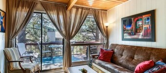 Tiny, quiet, 2nd-story, private condo with no TV