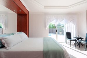 1 غرفة نوم وواي فاي وملاءات أسرّة