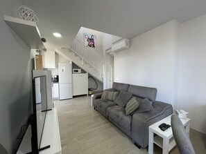 TV, DVD player, offices